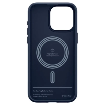 Spigen Caseology Parallax Mag MagSafe - Etui do iPhone 15 Pro (Midnight Blue)