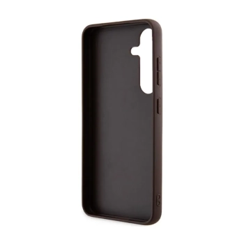 Guess 4G Triangle Metal Logo - Etui Samsung Galaxy S24 (biały)
