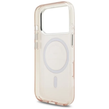Karl Lagerfeld IML Karl RSG Logo MagSafe - Etui iPhone 17 Pro (różowy)