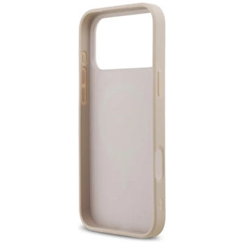 Guess Saffiano Classic Logo MagSafe - Etui iPhone 17 Pro Max (różowy)