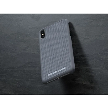 Nordic Elements Original Idun - Materiałowe etui iPhone Xs Max (Mid Grey)
