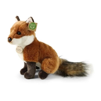 Rappa - Pluszowa realistyczna maskotka Lis siedzący 27 cm Eco-Friendly