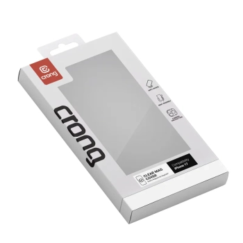 Crong Clear MAG Cover - Etui MagSafe iPhone 17 (przezroczysty)