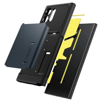 Spigen Slim Armor - Etui do Samsung Galaxy S23 Ultra (Metal Slate)