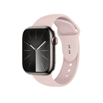 Crong Liquid - Pasek do Apple Watch 38/40/41 mm (piaskowy róż)