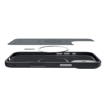 Spigen Nano Pop Mag MagSafe - Etui do iPhone 17 (Black Sesame)