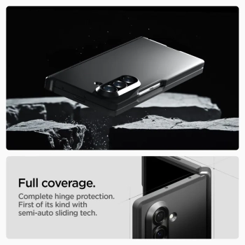Spigen Tough Armor Pro Mag MagSafe - Etui do Samsung Galaxy Z Fold 7 (Black)