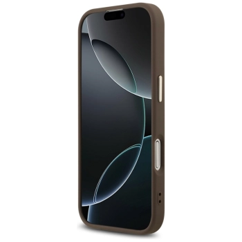 Guess 4G Big 4G Classic Logo - Etui iPhone 17 (brązowy / złoty)