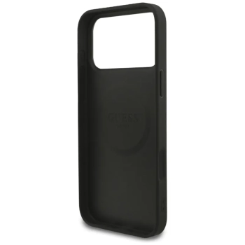 Guess 4G Strap Triangle Logo MagSafe - Etui do iPhone 17 Pro Max (czarny)