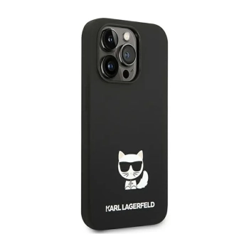 Karl Lagerfeld Choupette Body - Etui iPhone 14 Pro (czarny)