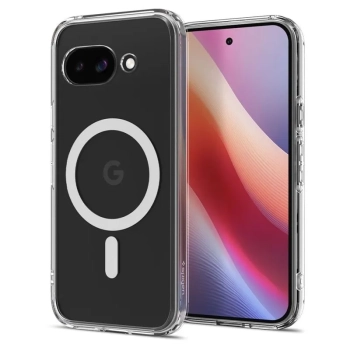 Spigen Ultra Hybrid Mag MagSafe - Etui do Google Pixel 9a (Biały)