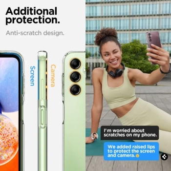 Spigen Liquid Crystal - Etui do Samsung Galaxy A14 5G (Przezroczysty)