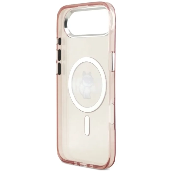 Karl Lagerfeld IML Choupette Sketch Logo MagSafe - Etui iPhone Air (różowy)