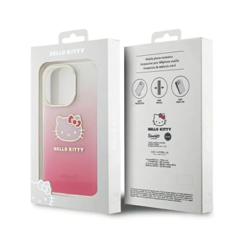 Hello Kitty IML Gradient Electrop Kitty Head - Etui iPhone 13 Pro (różowy)