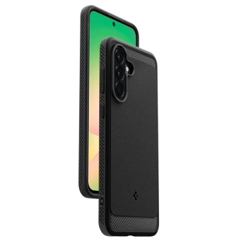 Spigen Rugged Armor - Etui do Samsung Galaxy A56 5G (Matte Black)