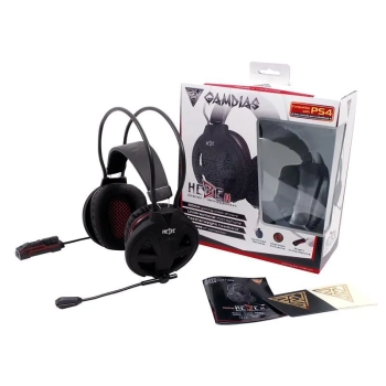 Gamdias Hebe V2 - Słuchawki stereofoniczne dla graczy z mikrofonem (PC-PS4)