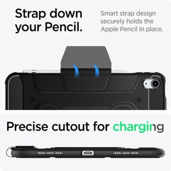 Spigen Rugged Armor Pro - Etui do iPad 10.9” (2022) (Czarny)
