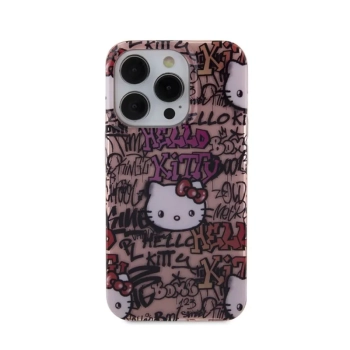 Hello Kitty IML Tags Graffiti - Etui iPhone 14 Pro Max (różowy)