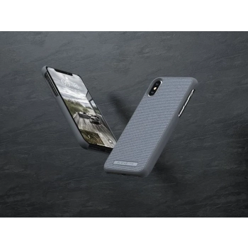 Nordic Elements Original Idun - Materiałowe etui iPhone Xs Max (Mid Grey)