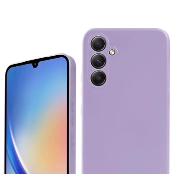 Crong Color Cover - Etui Samsung Galaxy A34 5G (fioletowy)