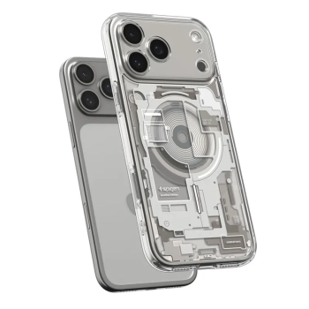 Spigen Ultra Hybrid Mag MagSafe - Etui do iPhone 17 Pro (Zero One Natural Titanium)