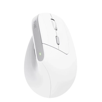 Trust Bayo II - Mysz ergonomiczna bezprzewodowa (Biały)