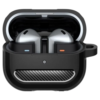 Spigen Rugged Armor - Etui do Samsung Galaxy Buds 3 / 3 Pro (Matte Black)