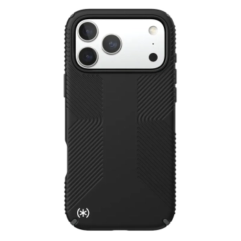 Speck Presidio2 Grip MagSafe - Etui iPhone 17 Pro Max (Black / Slate Grey / White)