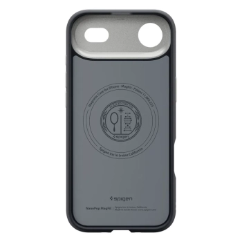 Spigen Nano Pop Mag MagSafe - Etui do iPhone Air (Black Sesame)