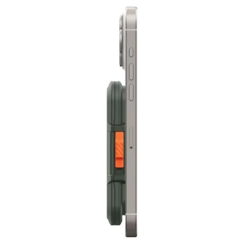 Spigen Lock Fit MagSafe - Portfel magnetyczny (Military Green)