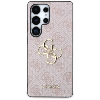 Guess Big 4G Logo Classic Logo - Etui do Samsung Galaxy S25 Ultra (różowy)