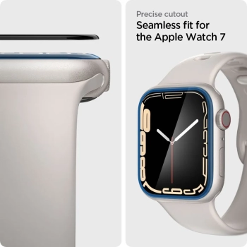 Spigen Proflex EZ FIT 2-Pack - Szkło hybrydowe do Apple Watch 8 / 7 45 mm (2 szt)