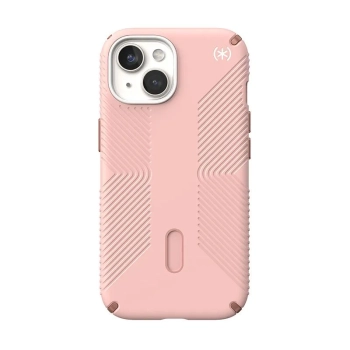 Speck Presidio2 Grip ClickLock & MagSafe - Etui iPhone 15 / iPhone 14 / iPhone 13 (Dahlia Pink / Rose Copper)