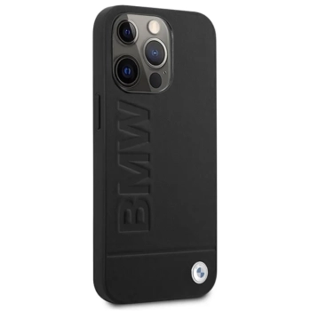 BMW Signature Logo Imprint MagSafe - Etui iPhone 14 Pro (Czarny)