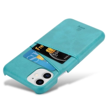 Crong Neat Cover - Etui iPhone 11 Pro z kieszeniami (zielony)