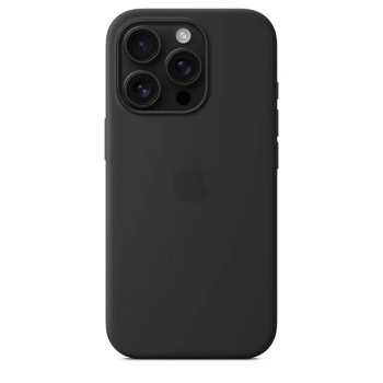 Apple Silicone Case - Silikonowe etui z MagSafe do iPhone 16 Pro (czarny)