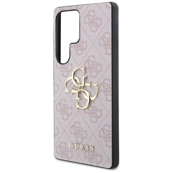 Guess Big 4G Logo Classic Logo - Etui do Samsung Galaxy S25 Ultra (różowy)