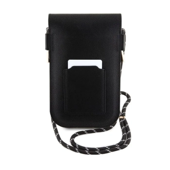 Hello Kitty Leather Hiding Kitty Cord - Torebka crossbody na telefon (czarny)