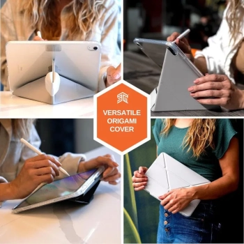 STM OPP - Etui origami iPad Air 11” M3 (2025) / M2 (2024) (szary)