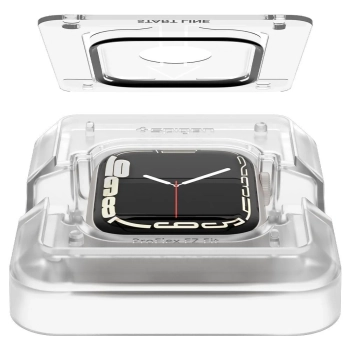 Spigen Proflex EZ FIT 2-Pack - Szkło hybrydowe do Apple Watch 8 / 7 45 mm (2 szt)