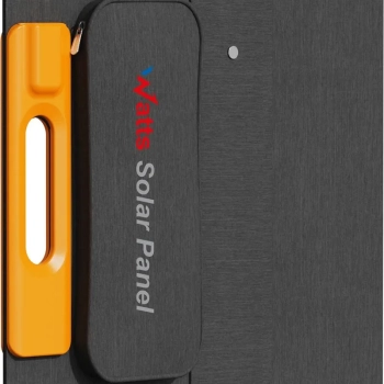 Wonder Ws60 - Panel słoneczny / Ładowarka solarna 60W z wyjściem USB-C PD 30W & USB-A QC 18W (Czarny)