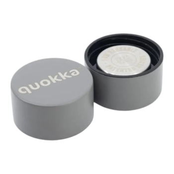 Quokka Solid - Butelka termiczna ze stali nierdzewnej 630 ml (Grey)