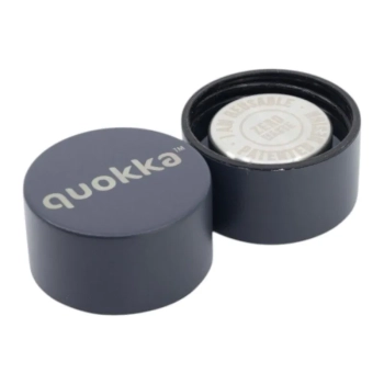 Quokka Solid With Strap - Butelka termiczna ze stali nierdzewnej 510 ml z paskiem (Slate)