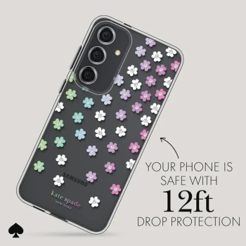 Kate Spade New York Protective Case - Etui Samsung Galaxy S24+ (Scattered Flowers)