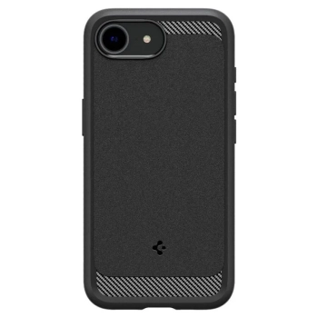 Spigen Rugged Armor Mag MagSafe - Etui do iPhone 16e (Matte Black)