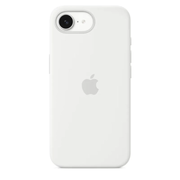 Apple Silicone Case - Silikonowe etui z MagSafe do iPhone 16e (biały)