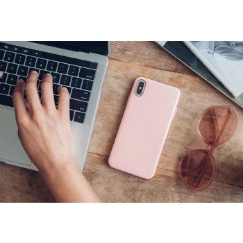 Moshi iGlaze - Etui iPhone Xs Max (Taupe Pink)