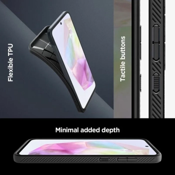 Spigen Liquid Air - Etui do Samsung Galaxy A35 5G (Matte Black)