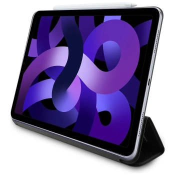 Karl Lagerfeld Book Cover Saffiano Magnetic Karl & Choupette - Etui iPad Air 11” M3 (2025) / iPad Air 11” M2 (2024) (czarny)