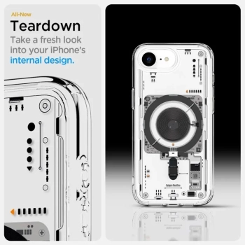 Spigen Ultra Hybrid Mag MagSafe - Etui do iPhone 16e (Zero One)